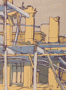 Buenaventura Durruti / Ruins - detail
