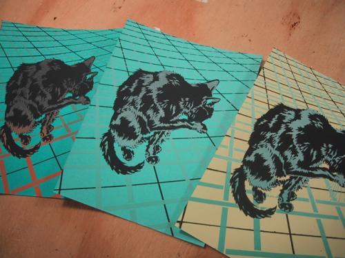 cat postcards